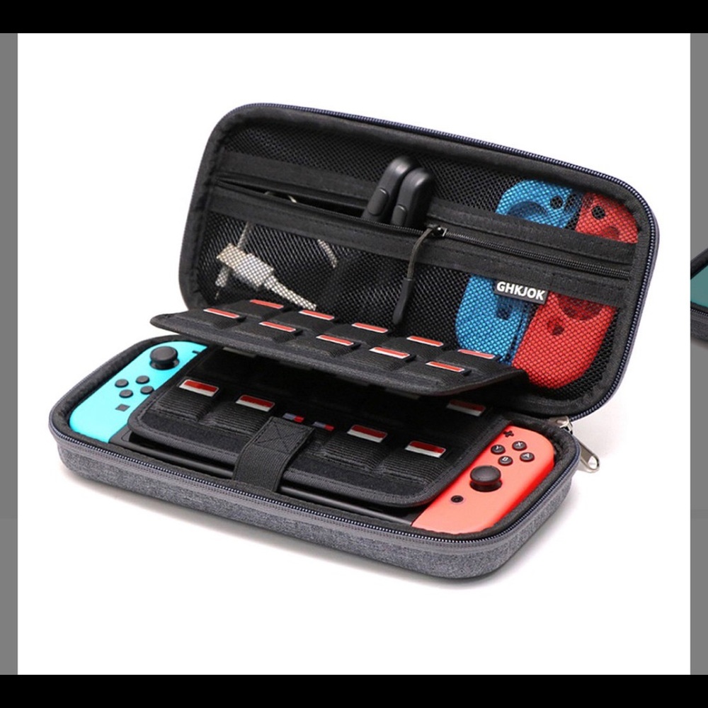 Nintendo Switch and game slot Carrying case
